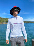 AM-0118-P1 UV Hoodie 7Stripe - Men's $48