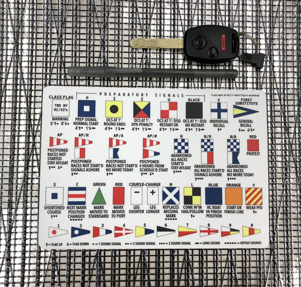 Sail Race Flag Signals