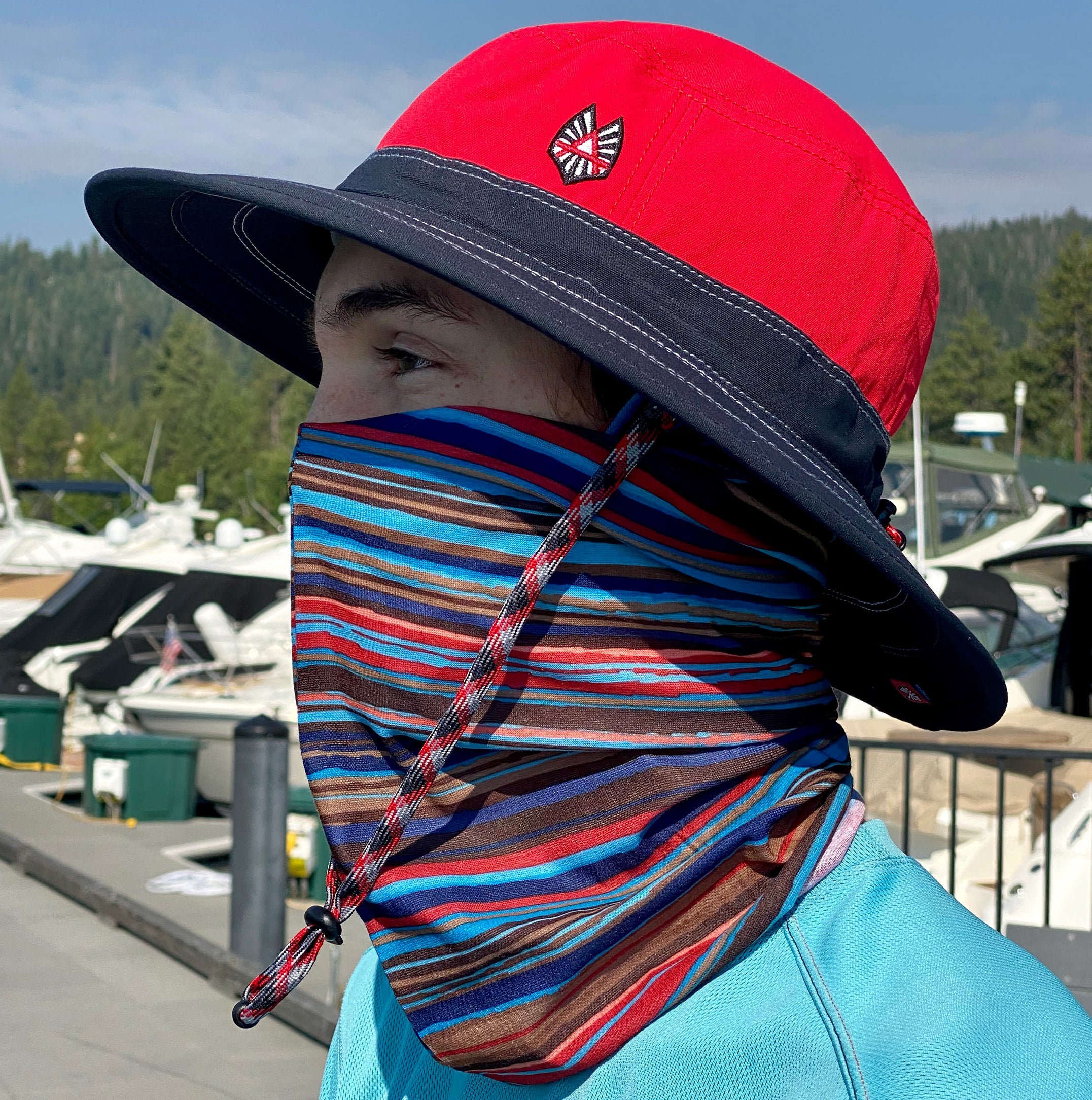 AM-0090 Vari-stripe Facetube $12